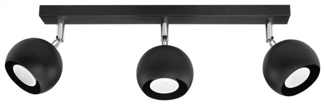 Oculare 3 Light Spotlight Bar Black, GU10 - image 1