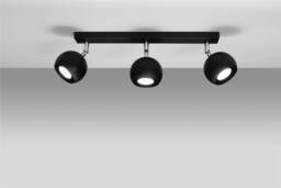 Oculare 3 Light Spotlight Bar Black, GU10 - thumbnail 2