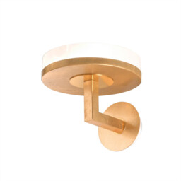 Solis Wall Lamp Gold Leaf