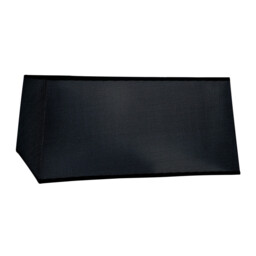 Habana Black Square Shade, 450/450x215mm, Suitable for Floor Lamps