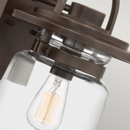 Quoizel Lasalle Outdoor Wall Lantern Western Bronze, IP44 - thumbnail 3