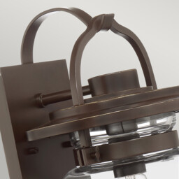 Quoizel Lasalle Outdoor Wall Lantern Western Bronze, IP44 - thumbnail 2