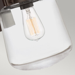 Quoizel Lasalle Outdoor Wall Lantern Western Bronze, IP44 - thumbnail 5