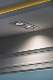 Olimp G9 Twin Recessed Downlight White Structure - thumbnail 2