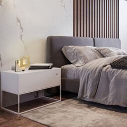 Dalia 25cm Table Lamp, 18W LED, 3000K, 1260lm, Gold/Marble White, 3yrs Warranty - thumbnail 3