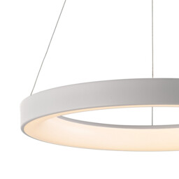 Niseko II Ring Pendant 50cm 40W LED, 2700K-5000K Tuneable, 2950lm, Remote Control & APP, White, 3yrs Warranty - thumbnail 5