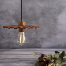Kapok Pendant Red Iron, Antique Brass - thumbnail 5