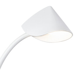 Capuccina Large 1 Light Table Lamp, 8.5W LED, 3000K, 610lm, White, 3yrs Warranty - thumbnail 5
