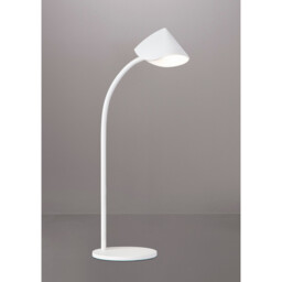Capuccina Large 1 Light Table Lamp, 8.5W LED, 3000K, 610lm, White, 3yrs Warranty - thumbnail 2