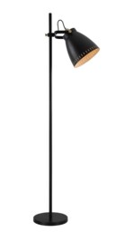 Candor Adjustable Floor Lamp, 1 x E27, Matt Black, Antique Brass, Khaki - thumbnail 1