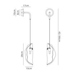 Marilla Wall Light, 1 x G9, Polished Chrome, Smoked Glass - thumbnail 2