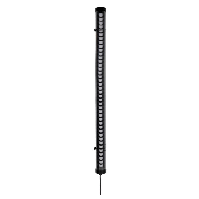 Scuba 120cm Outdoor Flush Wall Lamp Black 2700K IP65 - image 1