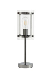 Butler Table Lamp, 1 Light E27, Polished Chrome - thumbnail 3