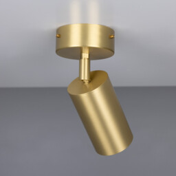 Evanston Ceiling Light, Satin Brass - thumbnail 2