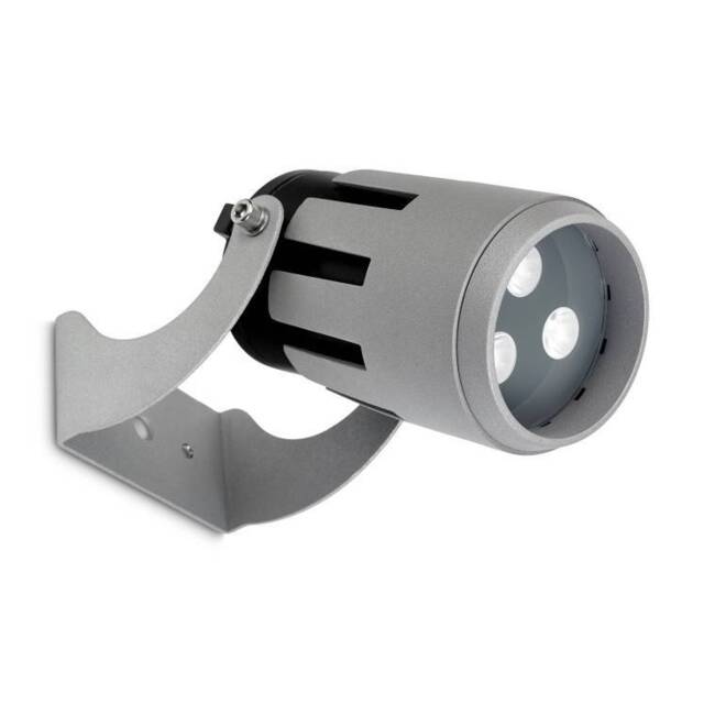 Powell LED 3 Light Small Outdoor Spotlight Grey IP65 - Special Offer - image 1