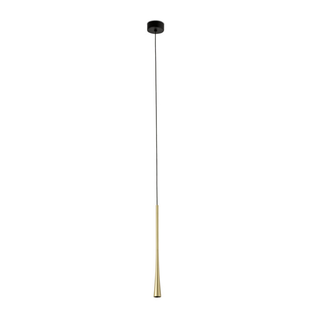 Diana 40 Integrated LED Pendant Ceiling Light Satin Gold 2700K