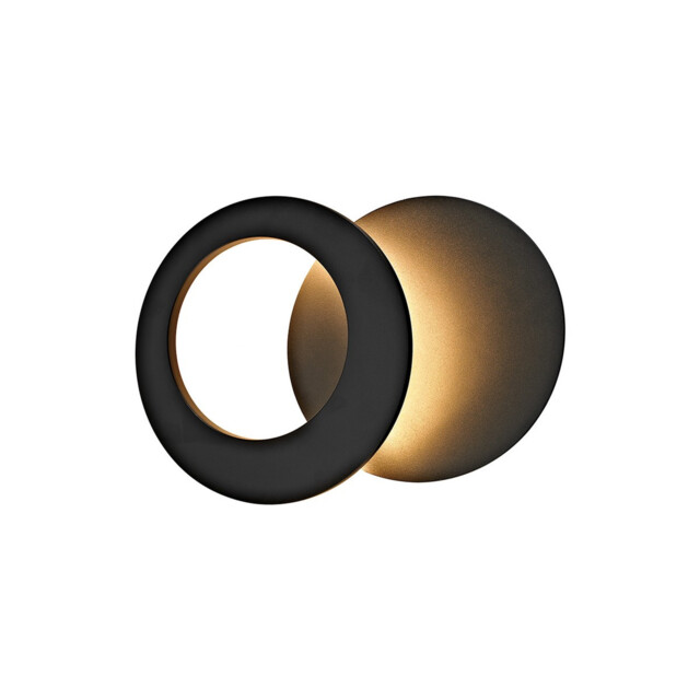 Toronto Wall Lamp, 10W LED, 3000K, 820lm, Matt Black, 3yrs Warranty - image 1