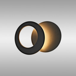 Toronto Wall Lamp, 10W LED, 3000K, 820lm, Matt Black, 3yrs Warranty - thumbnail 2
