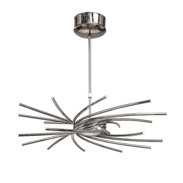 Aire Telescopic Pendant 20 Light G4 Curved Arms, Polished Chrome, NOT LED/CFL Compatible - image 1