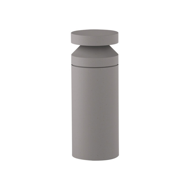 Zephy 52cm Outdoor Bollard Natural Concrete LED 3000K IP65 - image 1