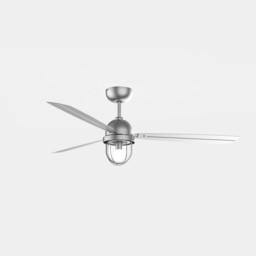 Mariner LED Ceiling Fan Satin nickel, With E27 Lamp