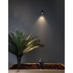 Inside Outdoor Spike Sandy Black Aluminium, Glass LED 7W 420Lm 3000K IP65 - thumbnail 2