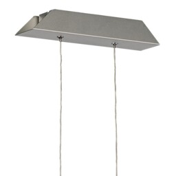 Sahara Ceiling Pendant 42W LED 3000K, 3400lm, Dimmable Silver, Frosted Acrylic, Polished Chrome - thumbnail 3