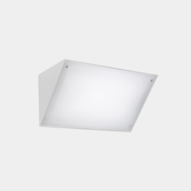 Curie Outdoor Wall Down Lamp 26cm White LED 14.4W CCT 2700-3200-4000K IP65 On-Off