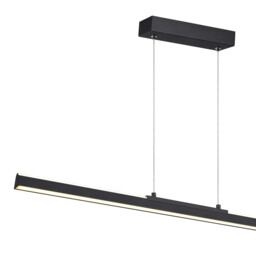Lineal 1.5m Linear Pendant, 54W LED, 3000K, 6400lm, Sand Black, 3yrs Warranty - thumbnail 5