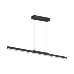 Lineal 1.5m Linear Pendant, 54W LED, 3000K, 6400lm, Sand Black, 3yrs Warranty - thumbnail 1