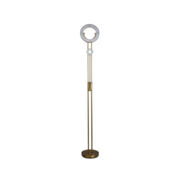 Mother, Child Floor Lamp Satin Brass Metal - thumbnail 2