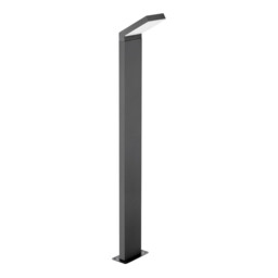 Park Outdoor Bollard Aluminium Dark Grey LED 6W 522Lm 3000K IP54 AC Driver Included - thumbnail 1