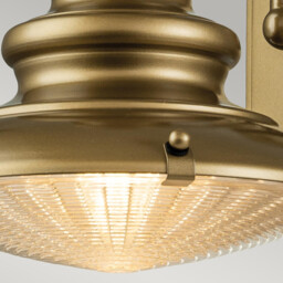 Redding Station Outdoor Dome Wall Lamp, Painted Distressed Bronze IP44 - thumbnail 2