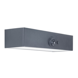 Ret Outdoor Wall Down Lamp Black LED 6.5W 3000K IP54 - thumbnail 1