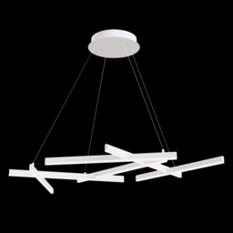 Line Integrated LED Ceiling Pendant Lamp White - thumbnail 3