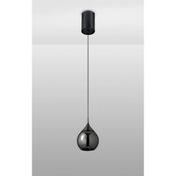 Drop Pendant, 7W LED, 3000K, 580lm, 36º, Pearl Black, 3yrs Warranty - thumbnail 2