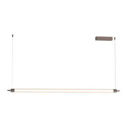 Zambelis Bar Pendant Ceiling Light Brushed Coffee LED 3000K Dimmable - thumbnail 1
