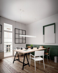 Next LED Integrated Pendant Ceiling Light Light White Glass - thumbnail 2
