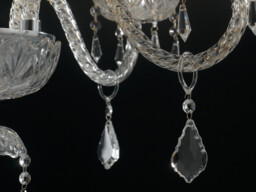 INCANTO 5 Light Chandeliers Chrome, Crystal 69x79cm - thumbnail 2