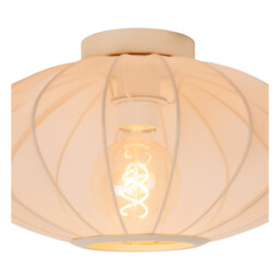 Lucide CORINA - Flush ceiling light - 40 cm - 1xE27 - Cream - thumbnail 5
