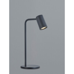 Sal Small Table Lamp With Inline Switch 1 Light GU10, Sand Black - thumbnail 2