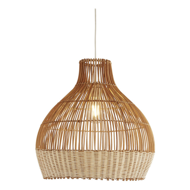 Bali Dome Pendant Lamp, Rattan 1x E27 - image 1