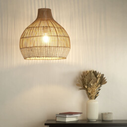 Bali Dome Pendant Lamp, Rattan 1x E27 - thumbnail 2