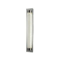 Tube Flush 21W LED 4000K Polished Chrome/ Sand Diamond, 1800lm, 3yrs Warranty