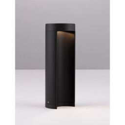 Tien Outdoor Pedestal Light Black Aluminium, Clear Glass LED 8.5W 470Lm 3000K IP54 - thumbnail 5