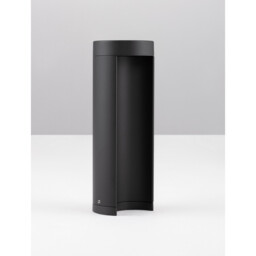 Tien Outdoor Pedestal Light Black Aluminium, Clear Glass LED 8.5W 470Lm 3000K IP54 - thumbnail 3