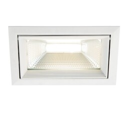 Axial Integrated LED Recessed Light Matt White, Glass - thumbnail 5
