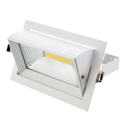 Axial Integrated LED Recessed Light Matt White, Glass - thumbnail 2