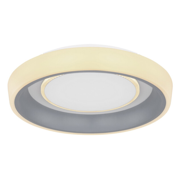 Tabano Integrated LED Semi Flush Ceiling Light White LED Dimmable 3000-6000K Remote Control - image 1