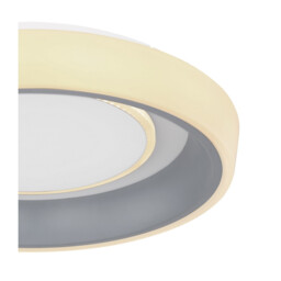Tabano Integrated LED Semi Flush Ceiling Light White LED Dimmable 3000-6000K Remote Control - thumbnail 5